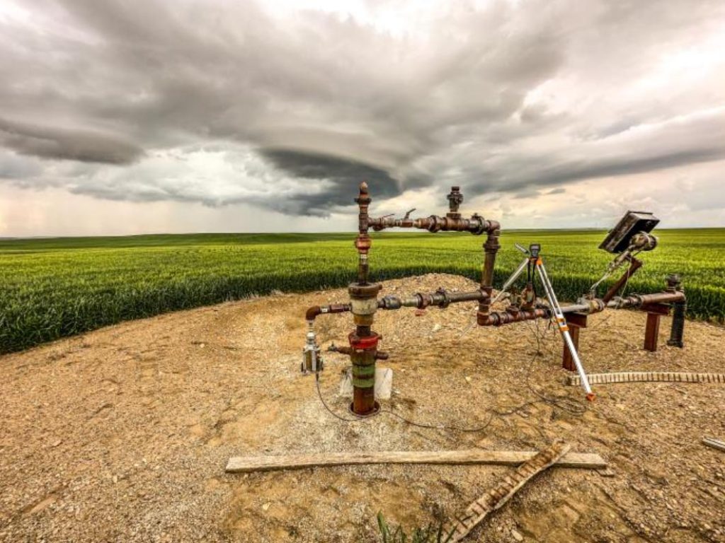 orphaned well leaking methane in Montana